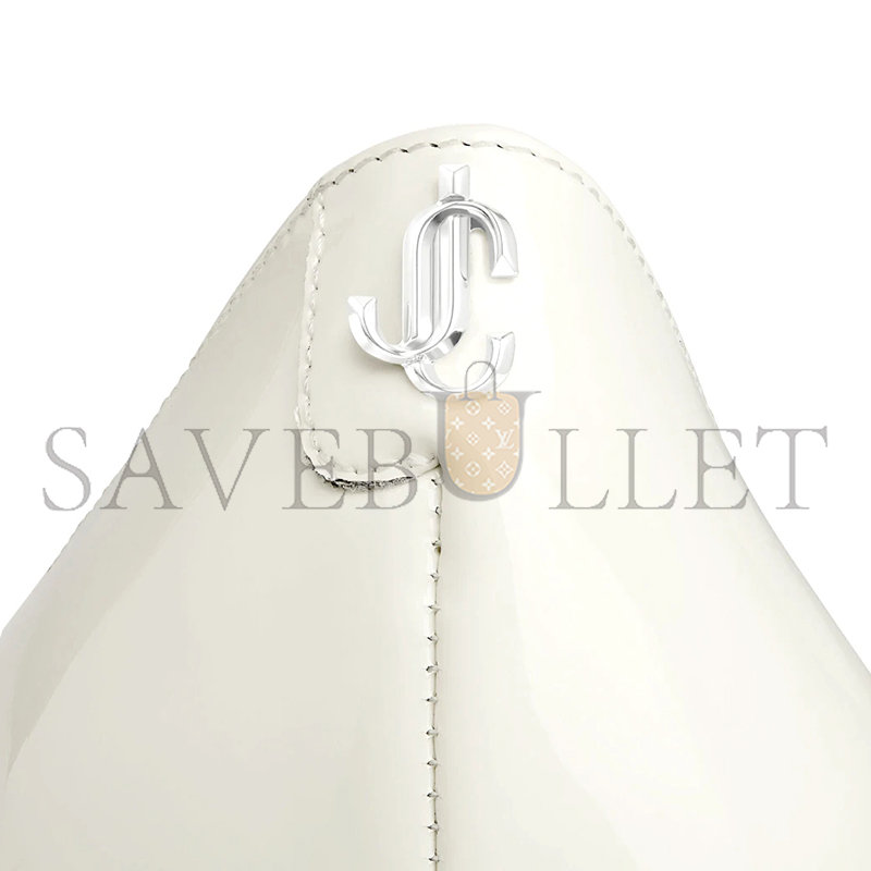 JIMMY CHOO LOVE 85 LATTE PATENT LEATHER PUMPS WITH JC EMBLEM LOVE85PWJ JIMMY CHOO LOVE 85 LATTE PATENT LEATHER PUMPS WITH JC EMBLEM LOVE85PWJ